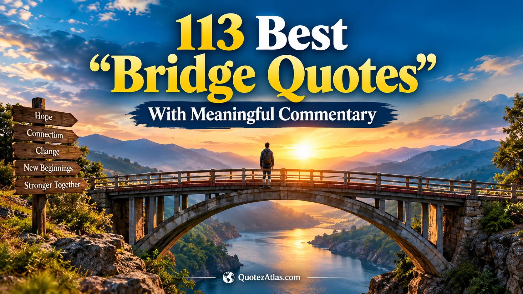 Best "Bridge Quotes" With Meaningful Commentary