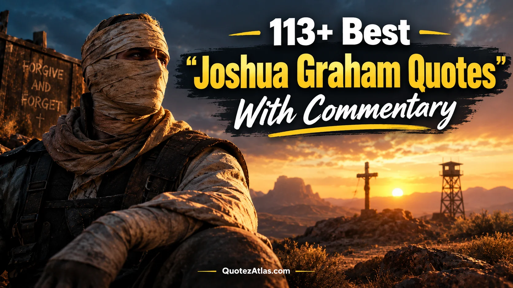 Best "Joshua Graham Quotes" With Commentary